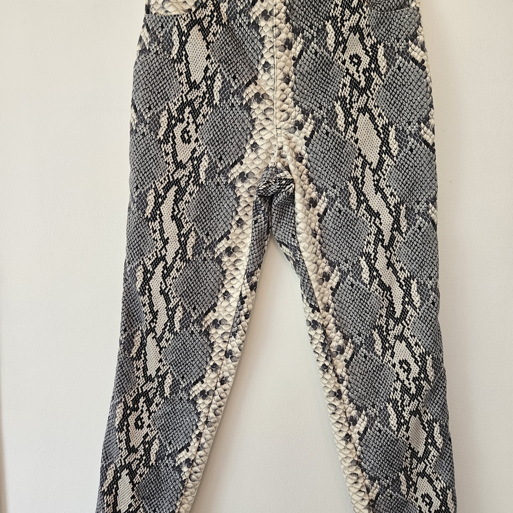 Opal By Lorraine Wardy Rare Vintage Snake Skin Pattern Size 10 Pants